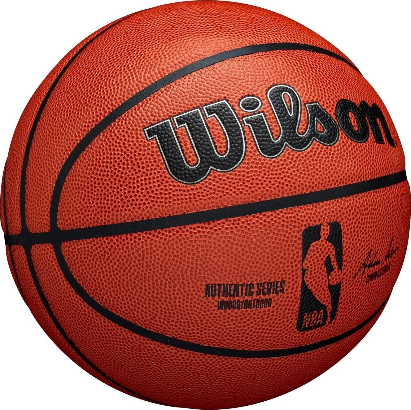 Баскетбольний м'яч Wilson NBA AUTHENTIC INDOOR OUTDOOR р. 6 Червоний (WTB7200XB06) - фото 2 Баскетбольний м'яч Wilson NBA AUTHENTIC INDOOR OUTDOOR р. 6 Червоний (WTB7200XB06) - фото 2