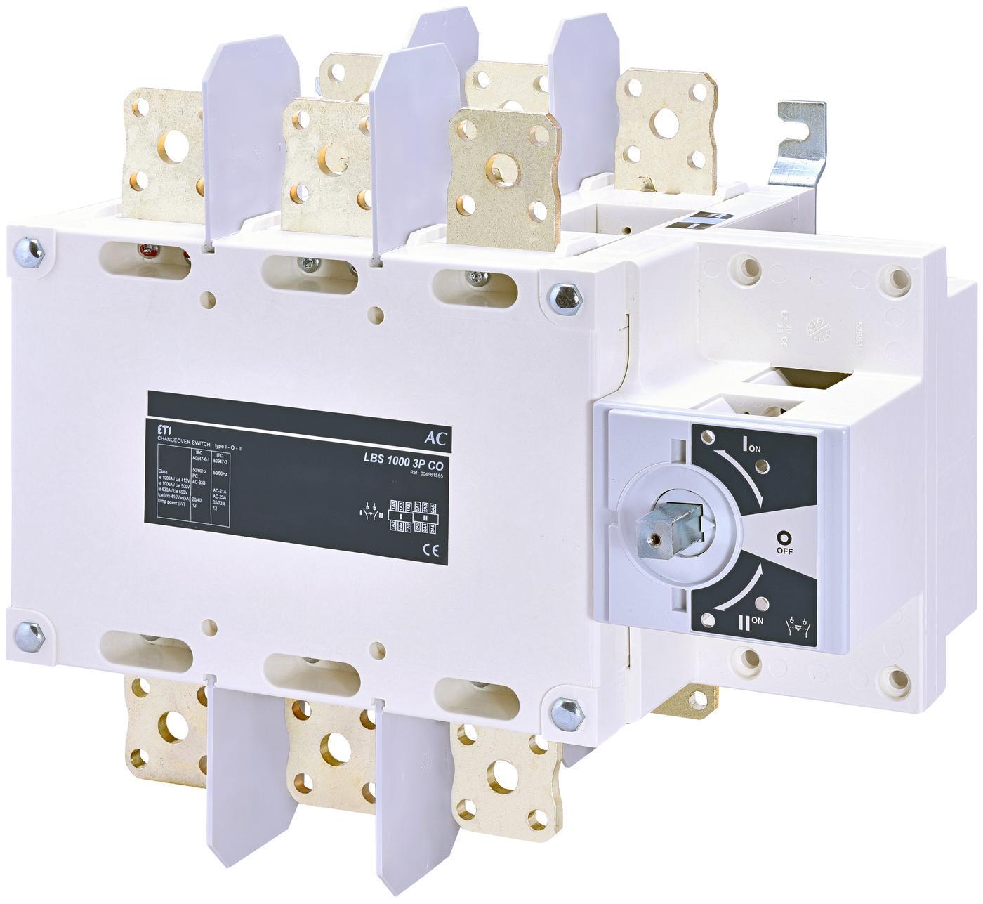 Переключатель нагрузки ETI LBS CO 3P 1000 "1-0-2" 1000А (4661555)