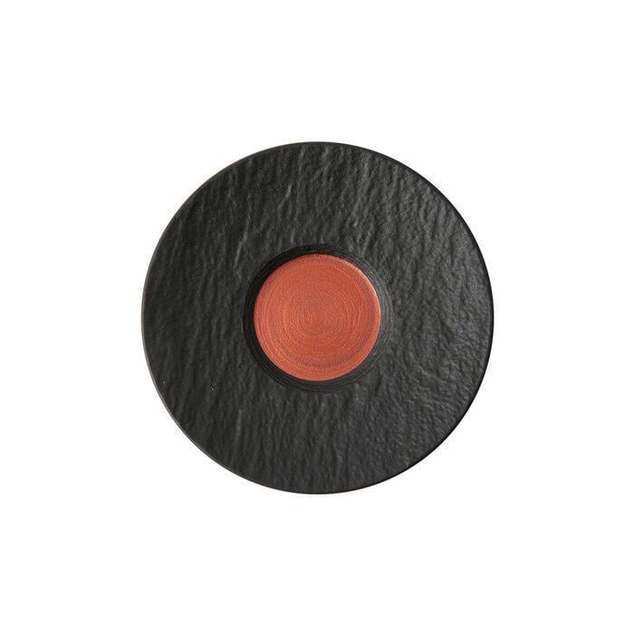 Блюдце Villeroy & Boch Manufacture Rock Glow 17,3 см Медный/Черный (2611000)
