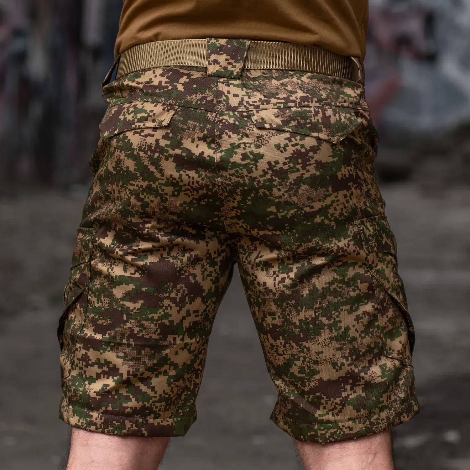 Шорты мужские JASOR саржа M Хищник (25028677) - фото 6 Шорты мужские JASOR саржа M Хищник (25028677) - фото 6