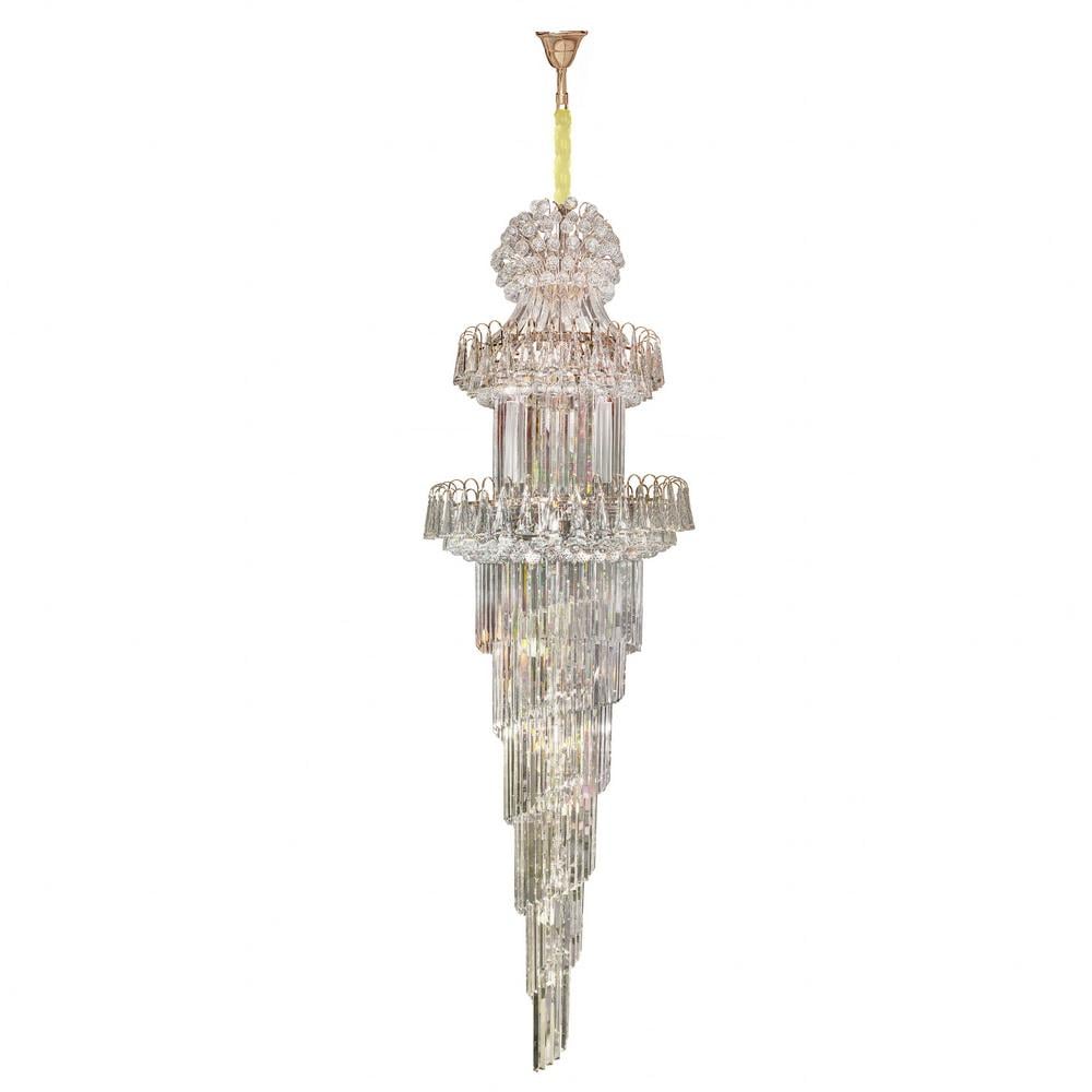 Люстра подвесная галогенная Brille BCL-697S/44 E14/4 G4 SGD