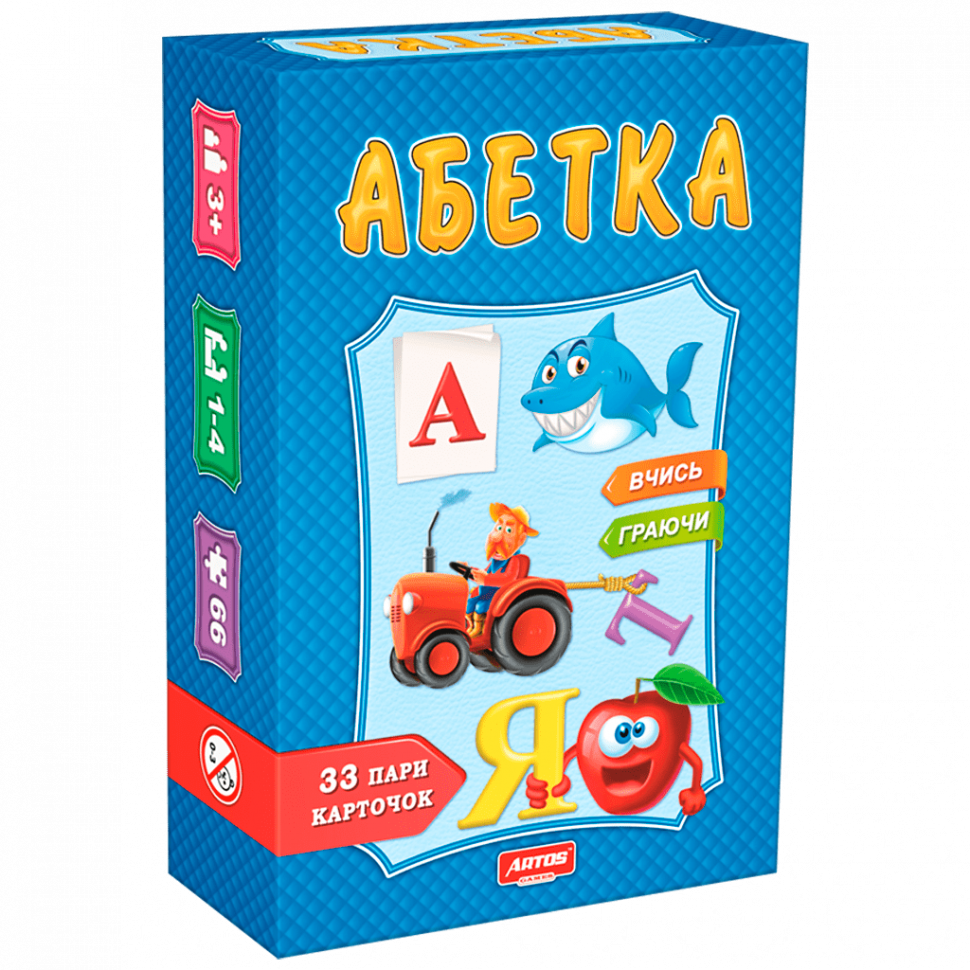 Игра настольная Artos Games Абетка (0529) - фото 1