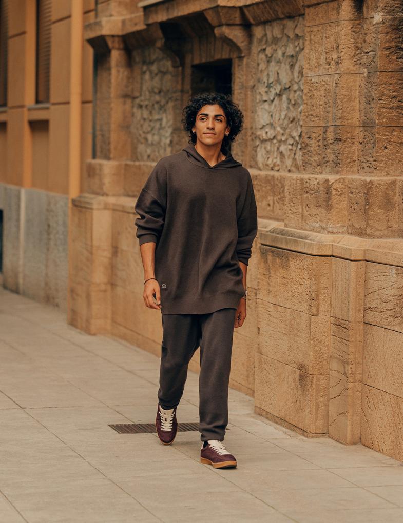 Светр чоловічий Diverse ATH KH 523 XXL Коричневий меланж (5902598909558)