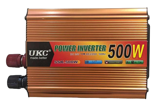 Інвертор UKC Power 24 V 220 V 500 W (000022192)