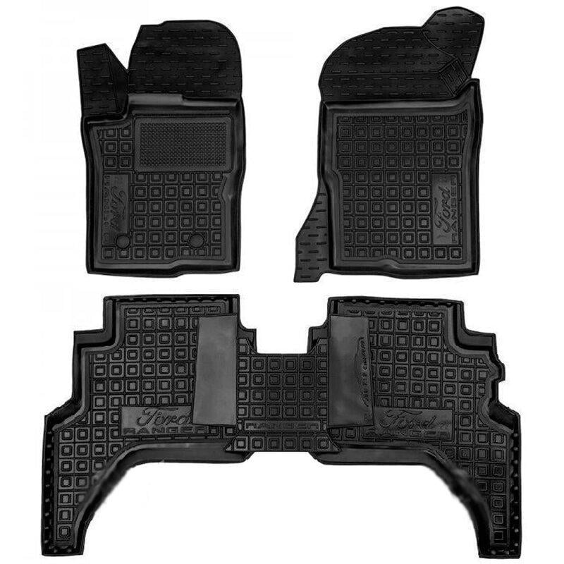 Коврики в салон Avto-Gumm Ford Ranger V 22- Черный (12104)