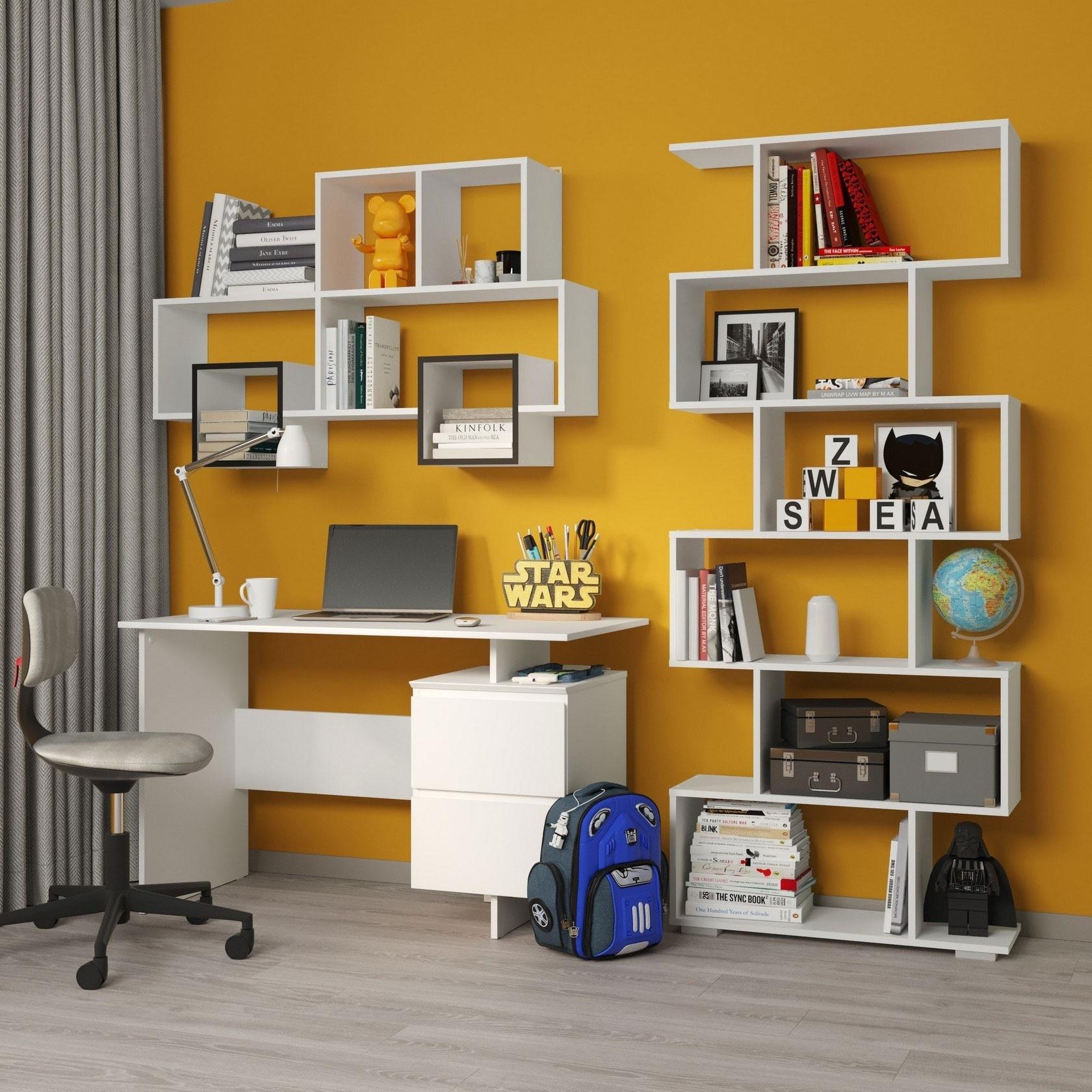 Письменный стол XDesk 19 справа Белый (ПСXD191) - фото 3 Письменный стол XDesk 19 справа Белый (ПСXD191) - фото 3