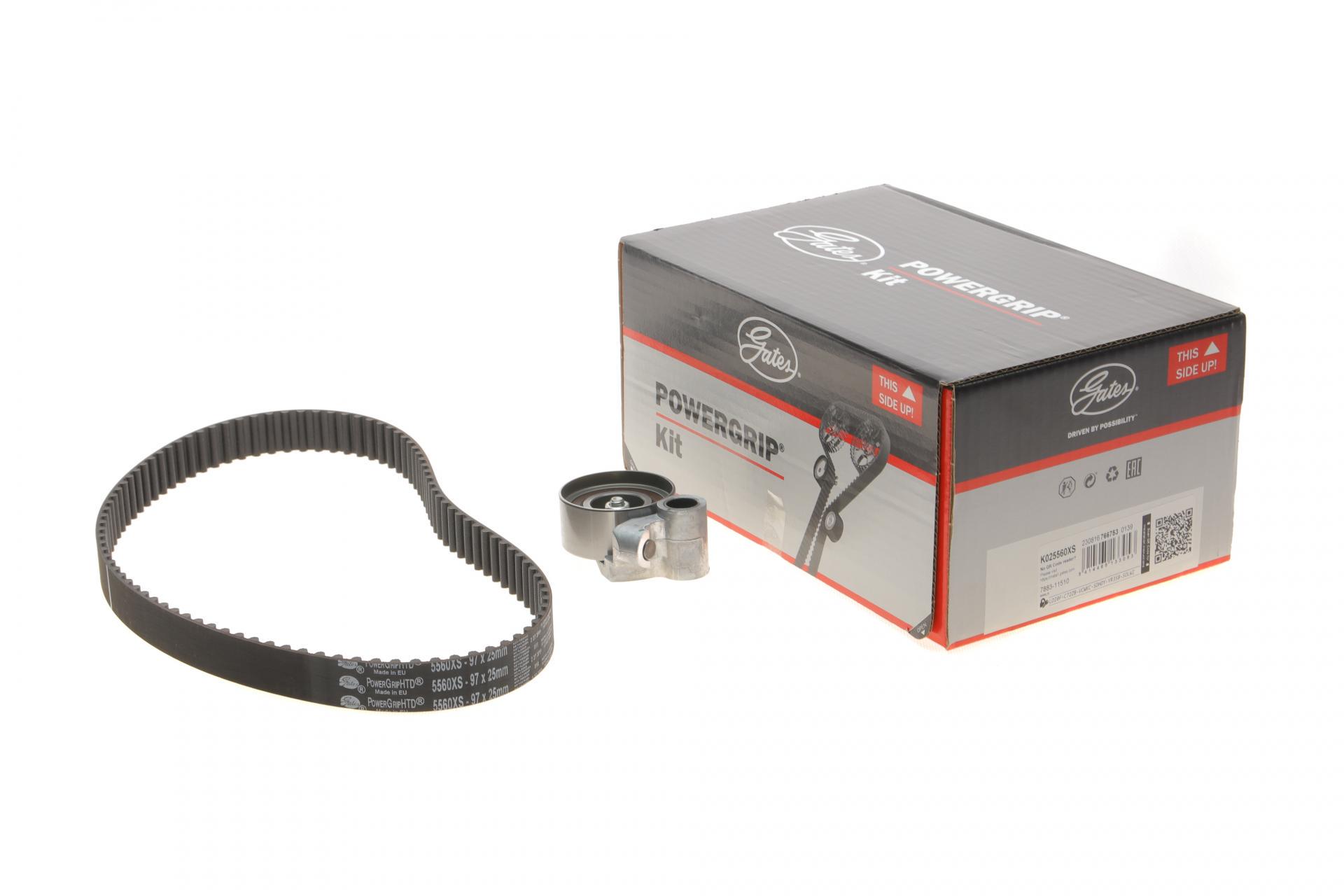 Комплект ГРМ GATES Toyota Land Cruiser Prado/Hilux 2.5D/3.0D 01- (K025560XS)