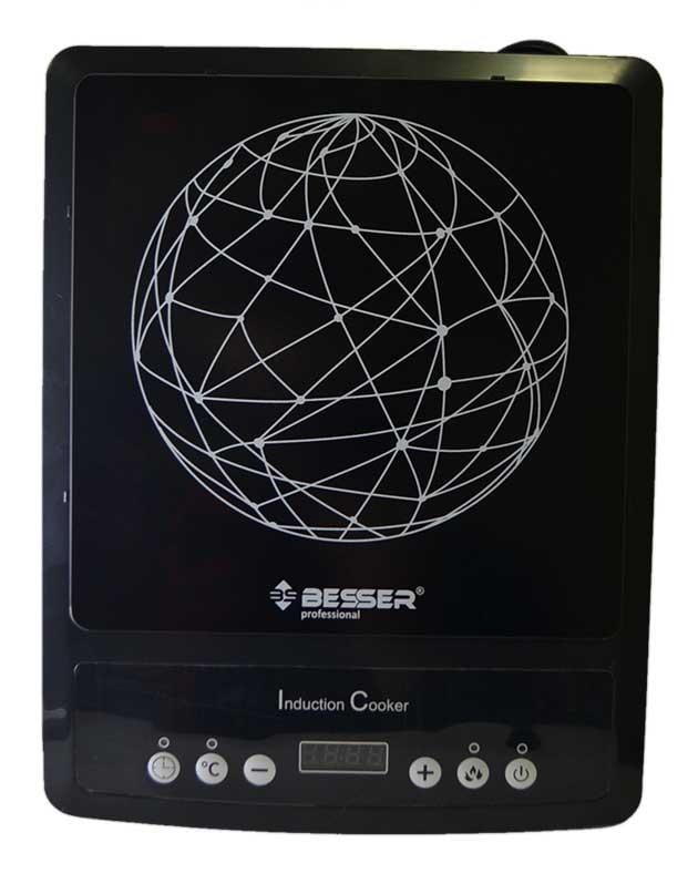 Плита індукційна Besser 10213 настільна склокерамічна (006197) Плита індукційна Besser 10213 настільна склокерамічна (006197)