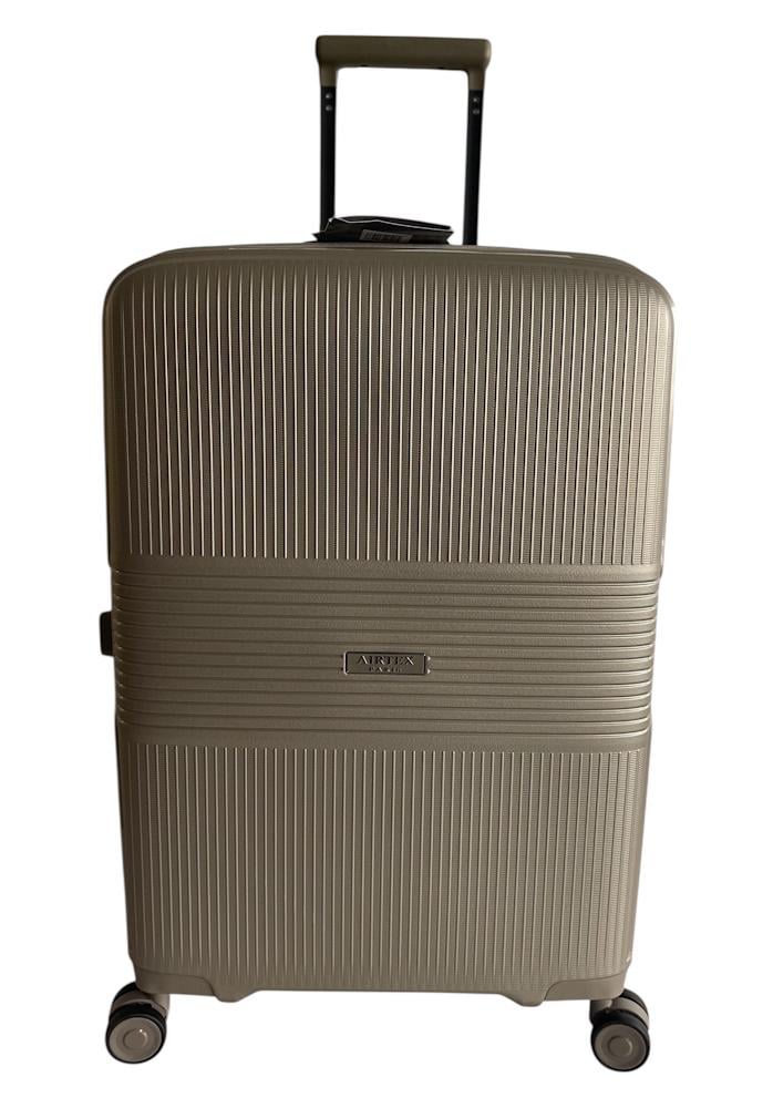 Чемодан средний Airtex 251 полипропилен M Шампань (251/70/50)