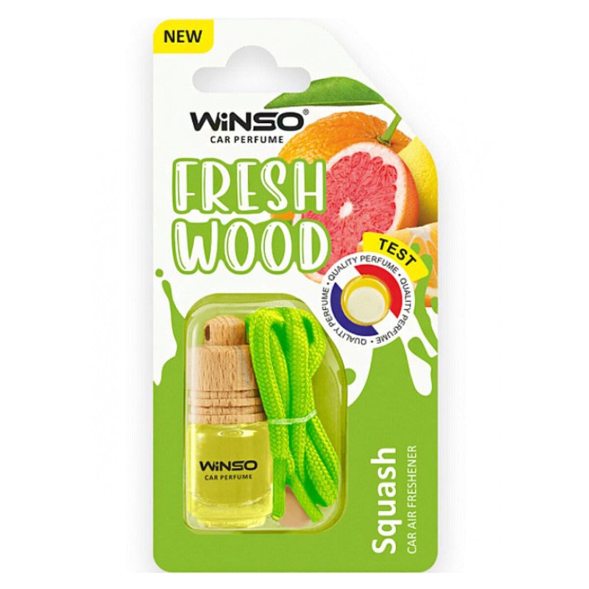 Ароматизатор Winso Fresh Wood - Squash в блістері