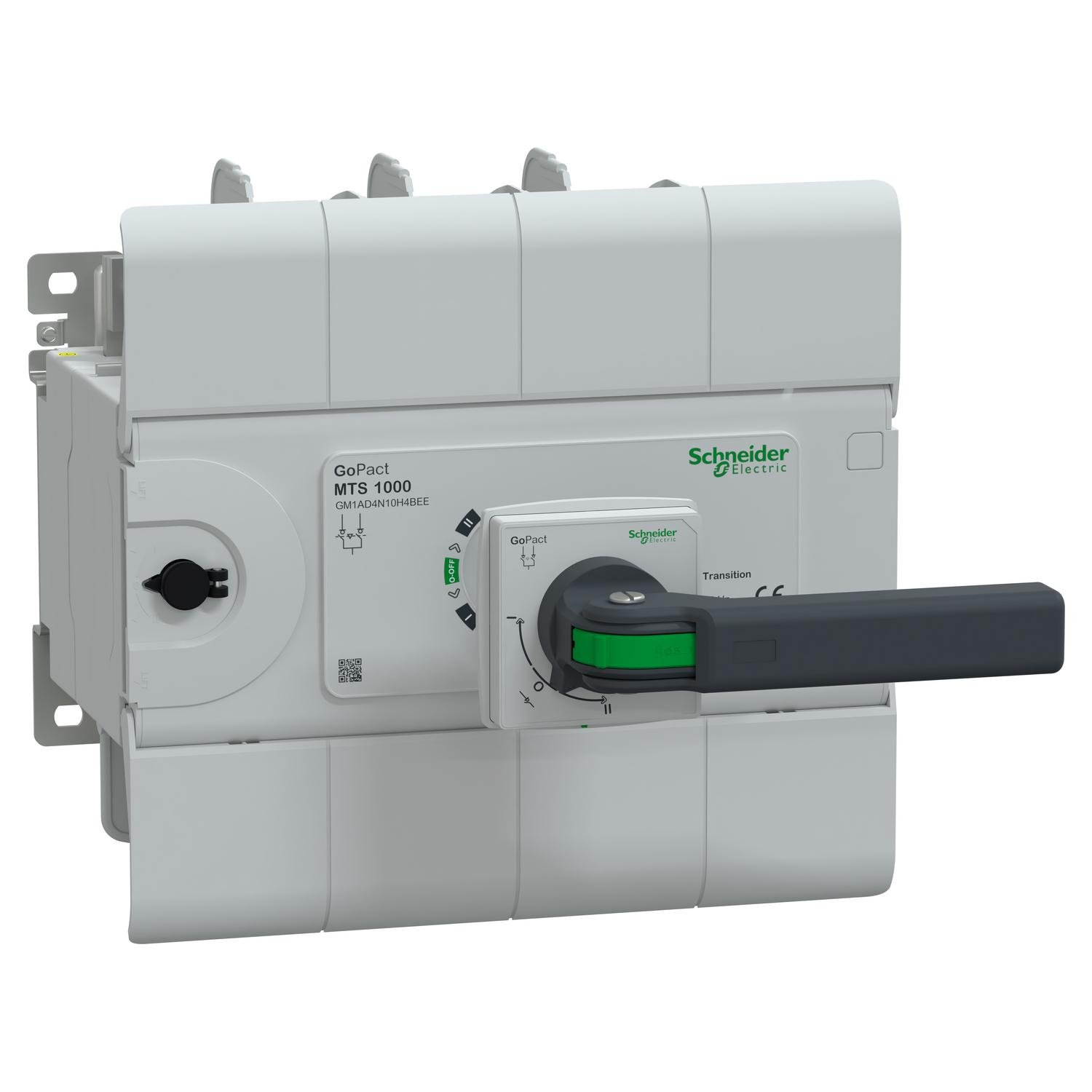 Переключатель нагрузки I-0-II Schneider Electric GoPact MTS1000 4P 1000A 415V выносная ручка (GM1AD4N10H4BEE)