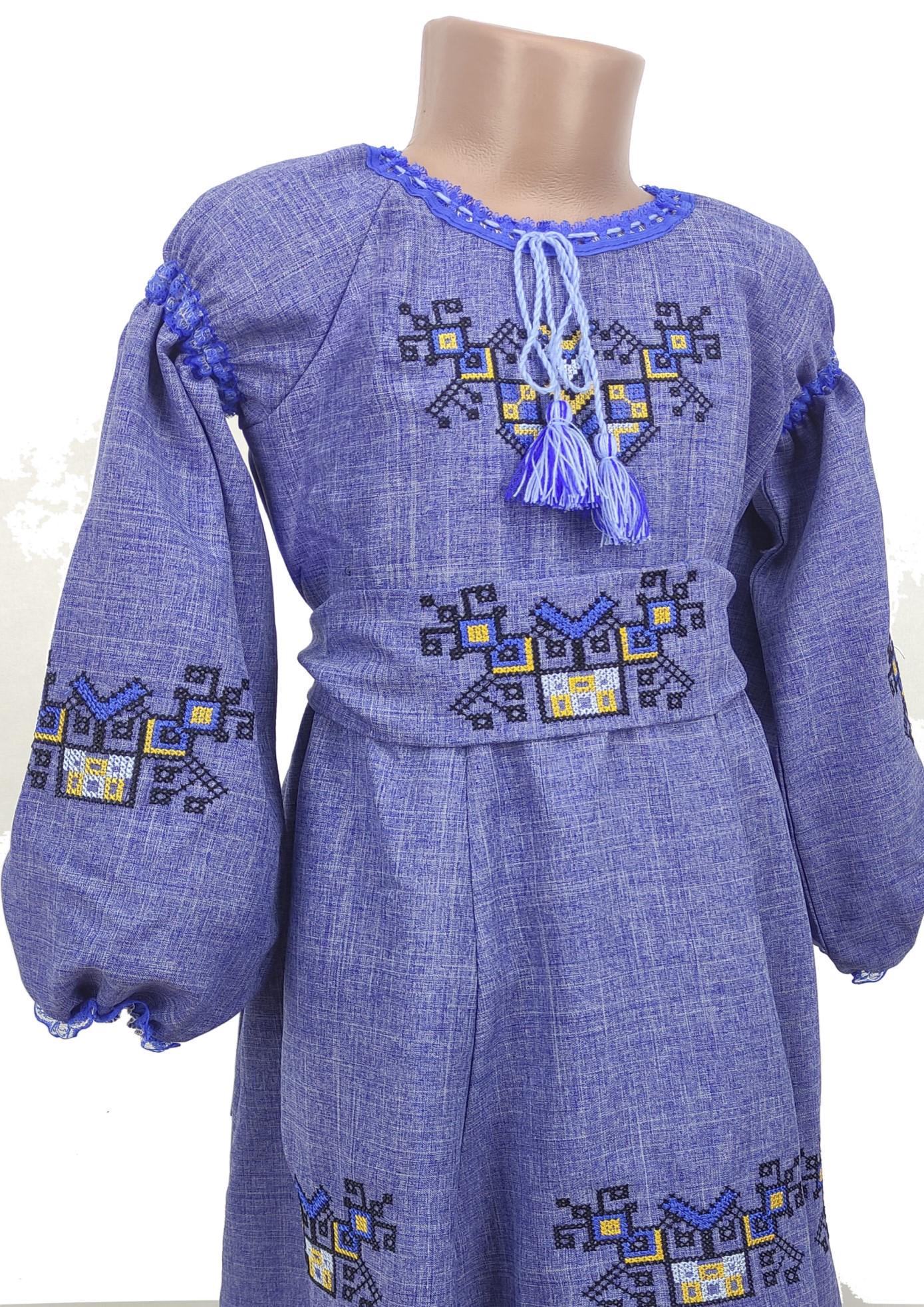 Платье детское вышитое Дерево жизни р. 28 (7754/28) - фото 2 Платье детское вышитое Дерево жизни р. 28 (7754/28) - фото 2