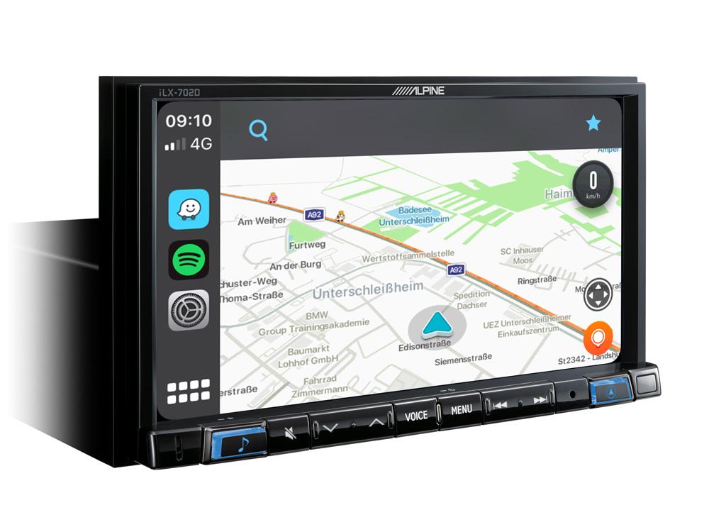 Автомагнітола Alpine ILX-702D Мультимедіа 2-DIN (6948550) - фото 2