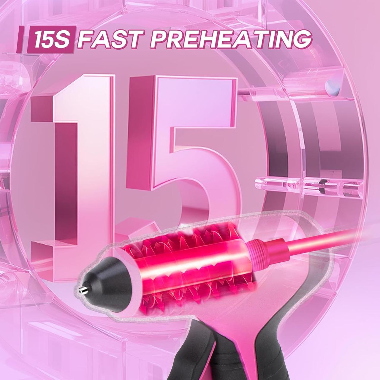 Пістолет клейовий бездротовий ThinkLearn 7,2 В та міні-клейові стрижні 25 шт. - фото 3 Пістолет клейовий бездротовий ThinkLearn 7,2 В та міні-клейові стрижні 25 шт. - фото 3