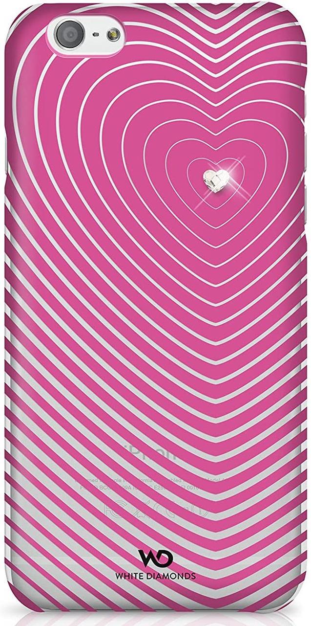 Чехол-накладка White Diamonds Heartbeat for iPhone 6/6S, Pink (1310HBT41)