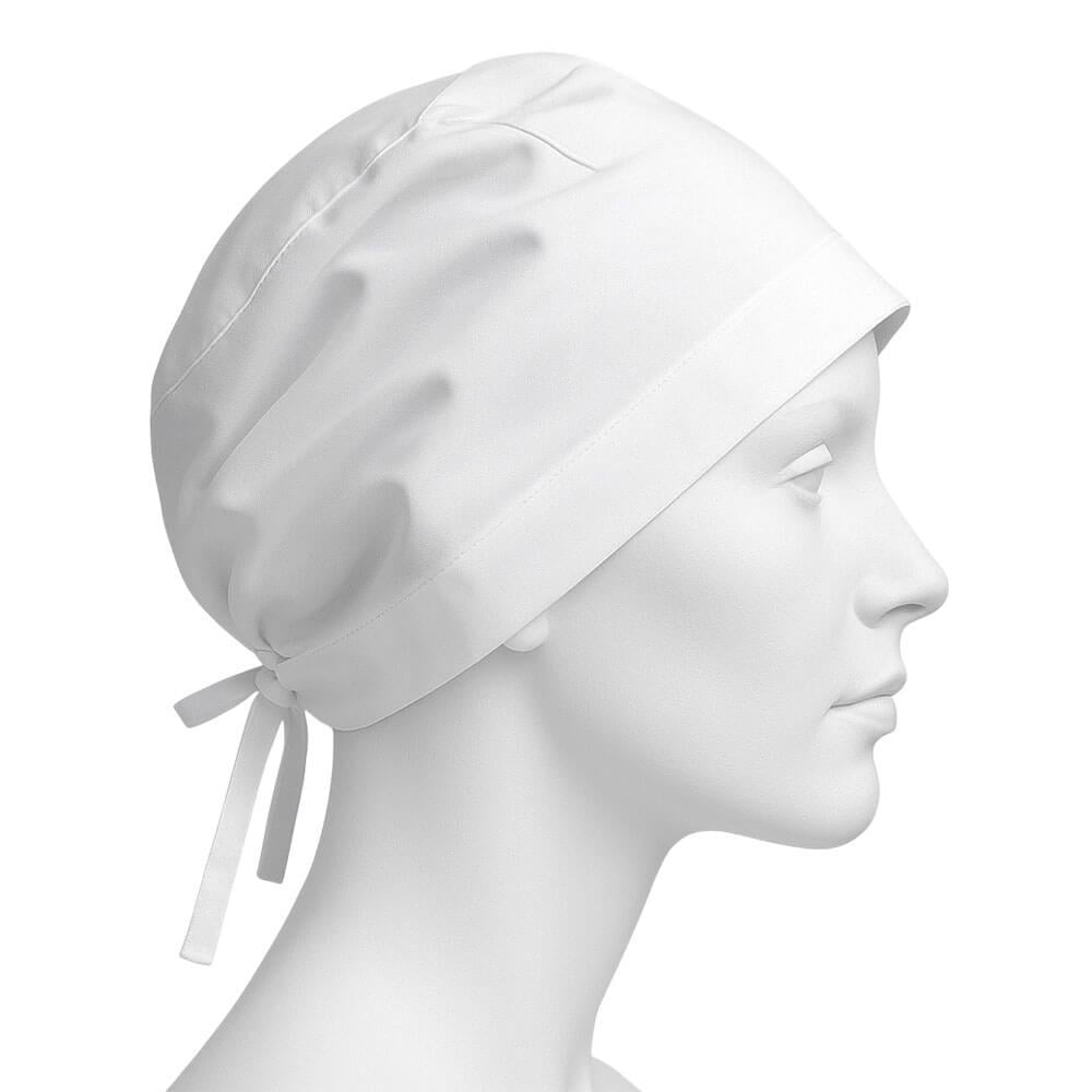 Шапочка медицинская на завязках Ridni Белый (15461)