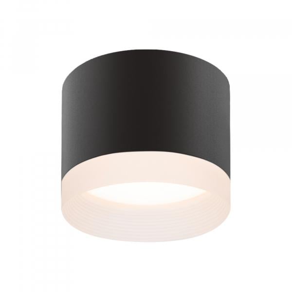 Світильник Videx під лампу GX53 накладний Чорний (VL-SPF25A-B)