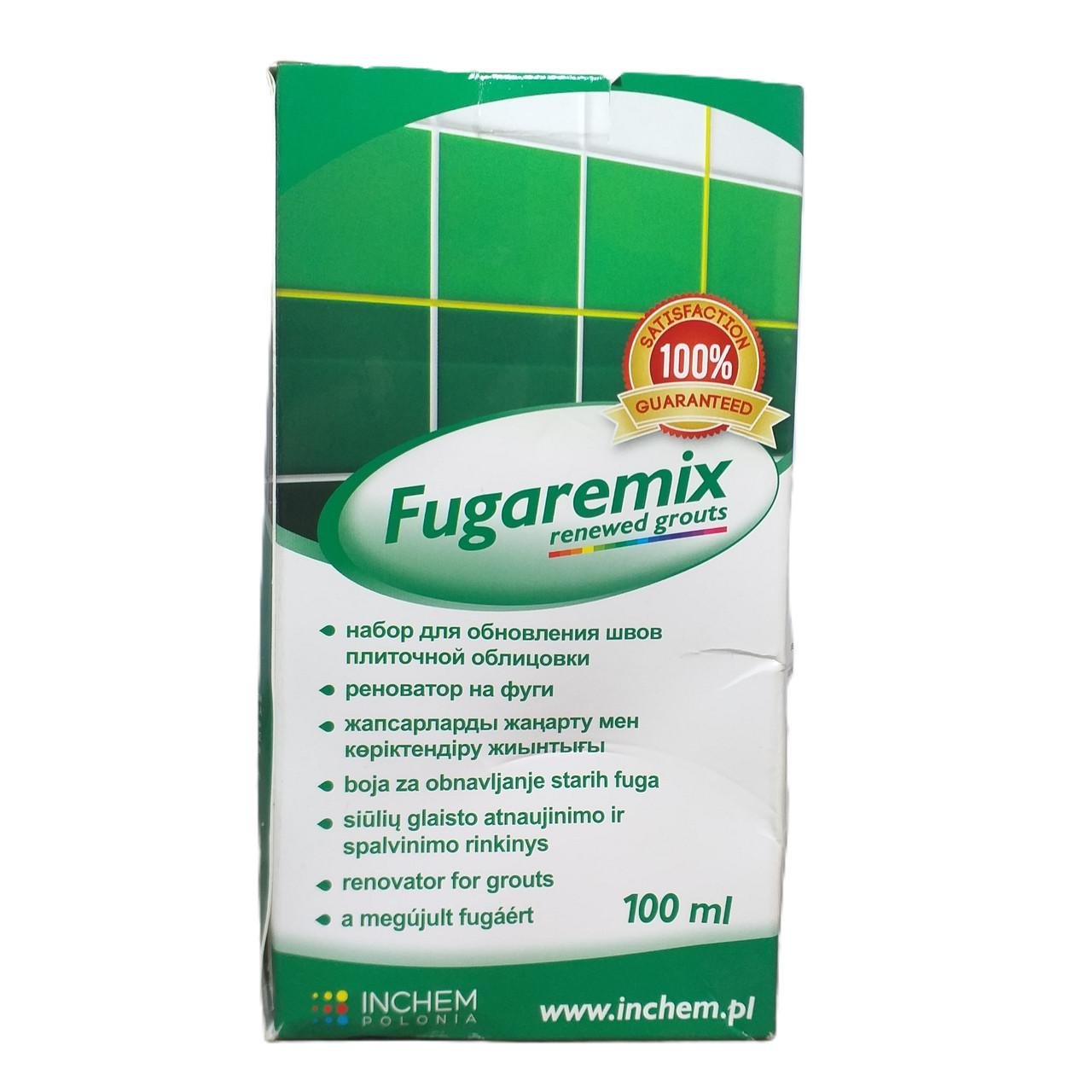 Набор для обновления швов плиточной облицовки Fugaremix 100 мл Белый (X-1816)