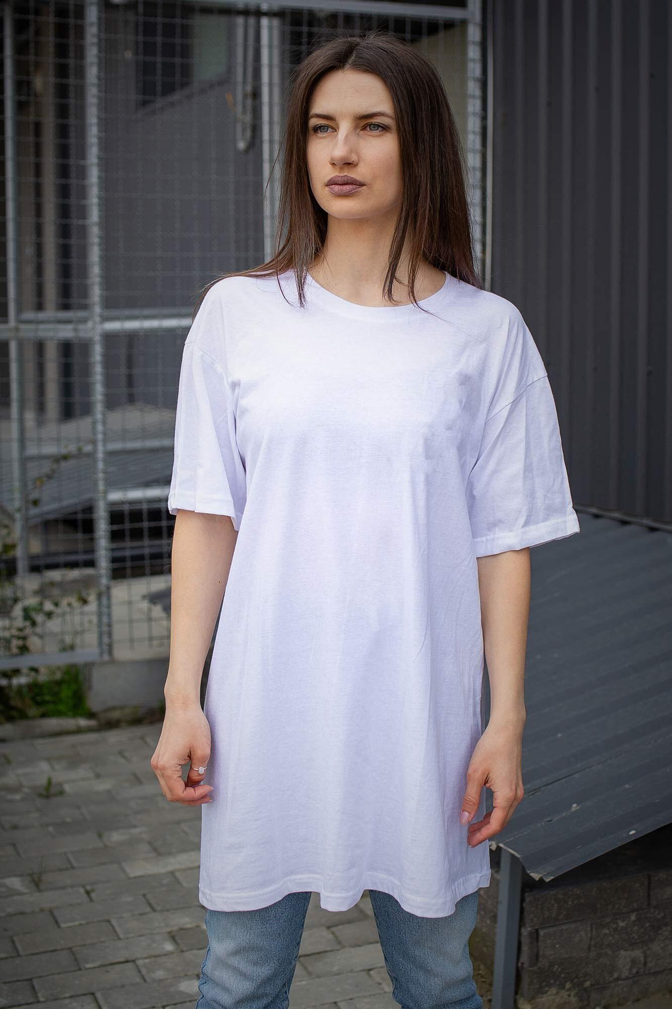 Оверсайз футболка Without woman L/XL White (XL8042589)