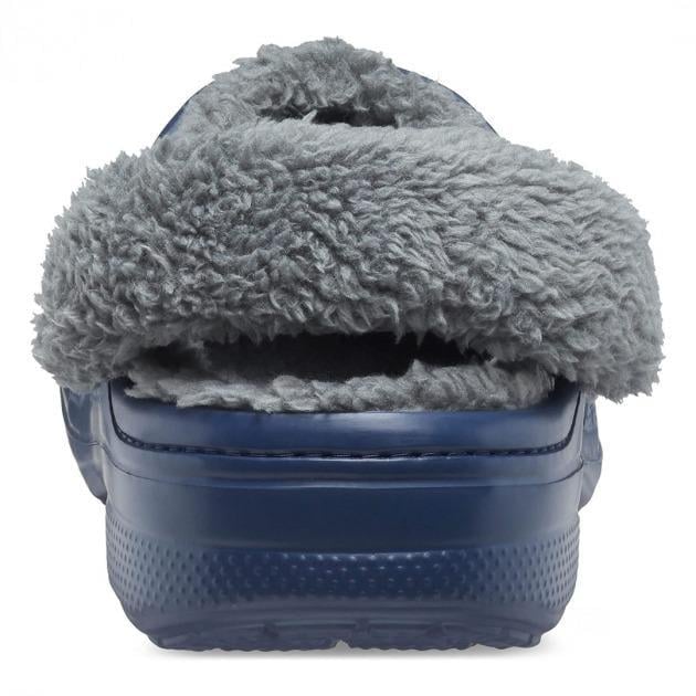 Сабо Crocs Baya Lined Fuzz-Strap Clog M7 р. 39/25,5 см Navy Grey (206633) - фото 5 Сабо Crocs Baya Lined Fuzz-Strap Clog M7 р. 39/25,5 см Navy Grey (206633) - фото 5