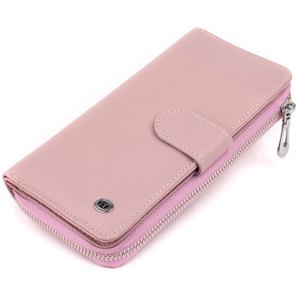 Кошелек женский ST Leather 19302 кожа Лиловый (47240)