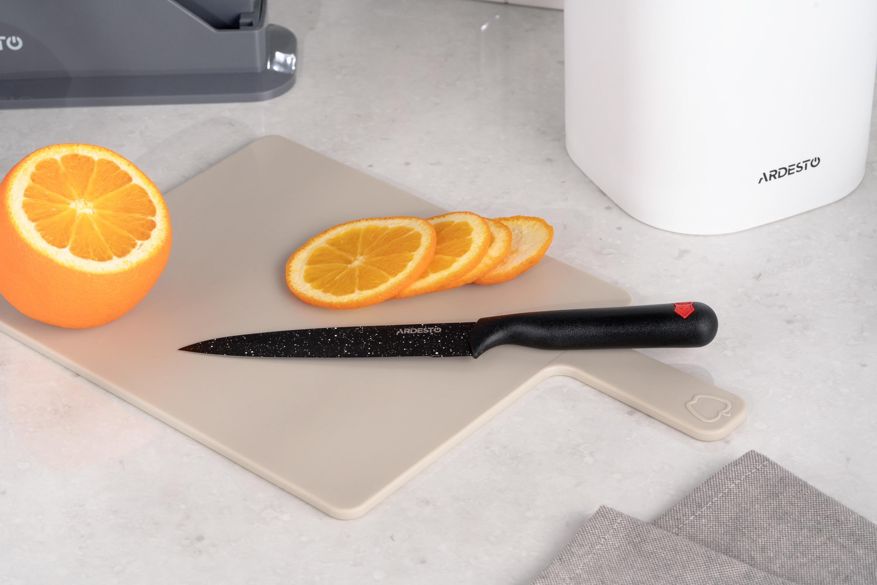 набор ножей Ardesto Black Mars 5 шт. Черный (30344491) - фото 3