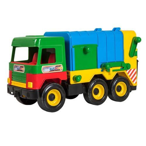 Мусоровоз Middle truck Green/Blue (194811)