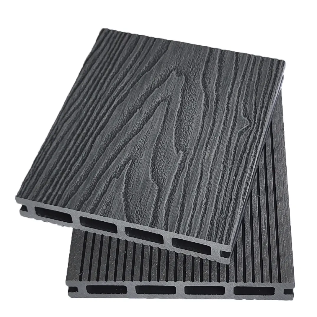 Террасная доска двухсторонняя Pro Deck Natur 3D 2900х140х23 мм Эбен (10459)