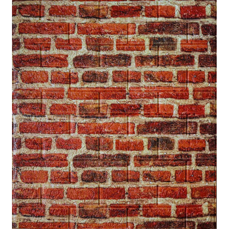 3D-панель декоративна самоклеюча цегла 700x770x4 мм Вогняний (BPN4-070) - фото 1 3D-панель декоративна самоклеюча цегла 700x770x4 мм Вогняний (BPN4-070) - фото 1