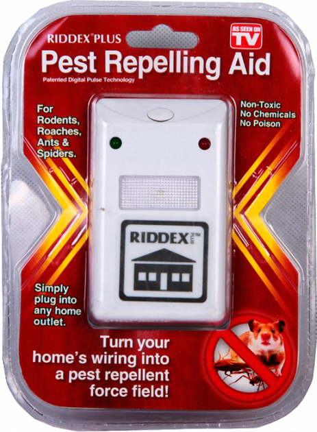 Засоб від мишей і щурів Pest Repeller Aid Riddex 200 м.кв (335) - фото 3