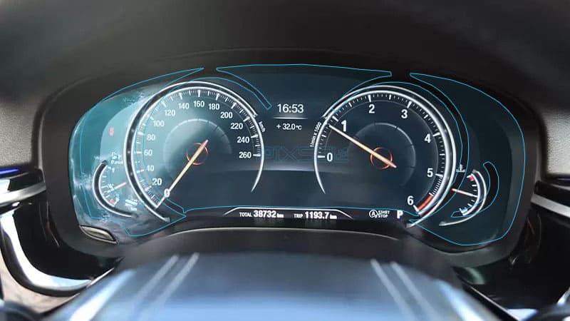 Захисне скло Pixsel гібридне матове на панель приладів BMW 5/M5 14,6“ 2017-2020 G30/G31/G38/F90