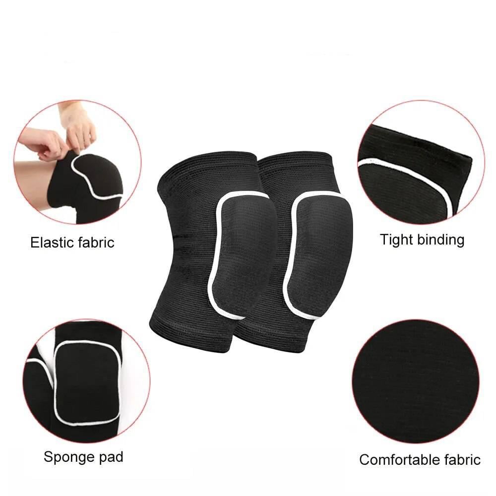 Наколінники Resugram Sport для танців/гімнастики/волейболу та фітнесу із захисною подушкою 2 шт. S - фото 2 Наколінники Resugram Sport для танців/гімнастики/волейболу та фітнесу із захисною подушкою 2 шт. S - фото 2