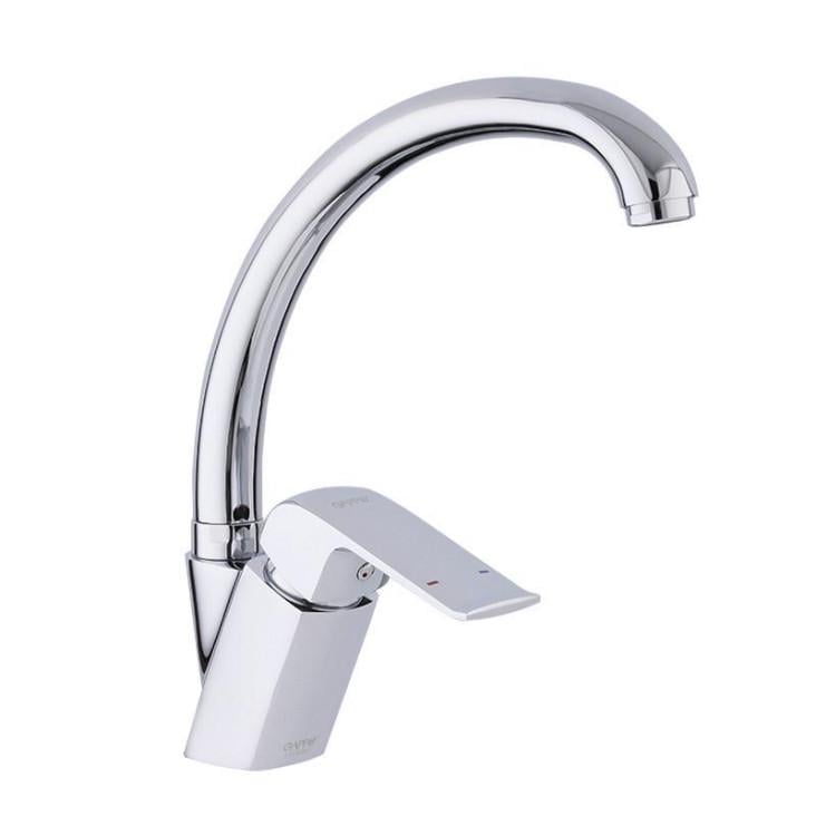 Смеситель для кухни Gappo G4150-8 с выдвижным сливом Хром (1034039)