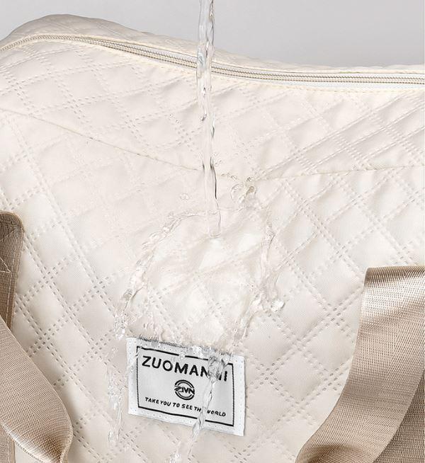 Дорожня сумка з відсіком для взуття ZuoManNi водонепроникна Бежевий (М2900264) - фото 9 Дорожня сумка з відсіком для взуття ZuoManNi водонепроникна Бежевий (М2900264) - фото 9