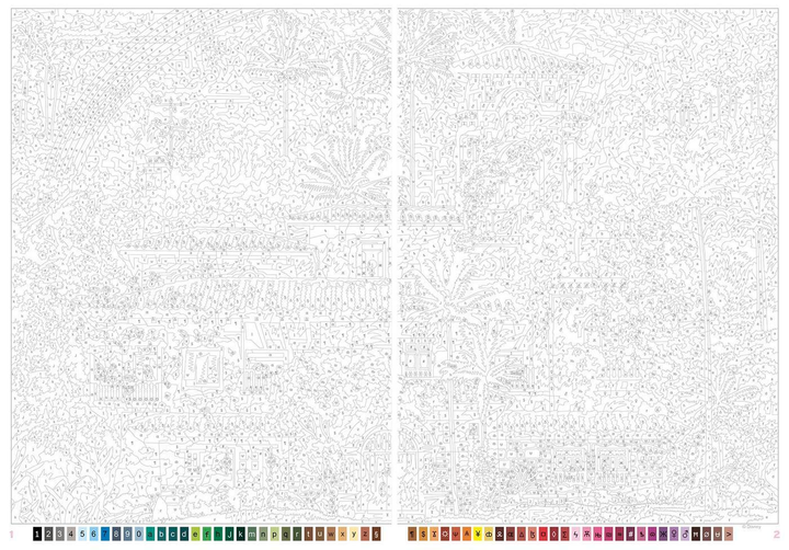 Розмальовки Les Grands classiques Tome 11 disney за номерами (525401029) - фото 6 Розмальовки Les Grands classiques Tome 11 disney за номерами (525401029) - фото 6