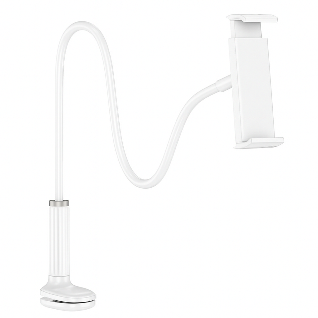 Підставка для телефонів та планшетів Hoco Bamboo lazy stand HD10 настільна з поворотом на 360° White (611854)