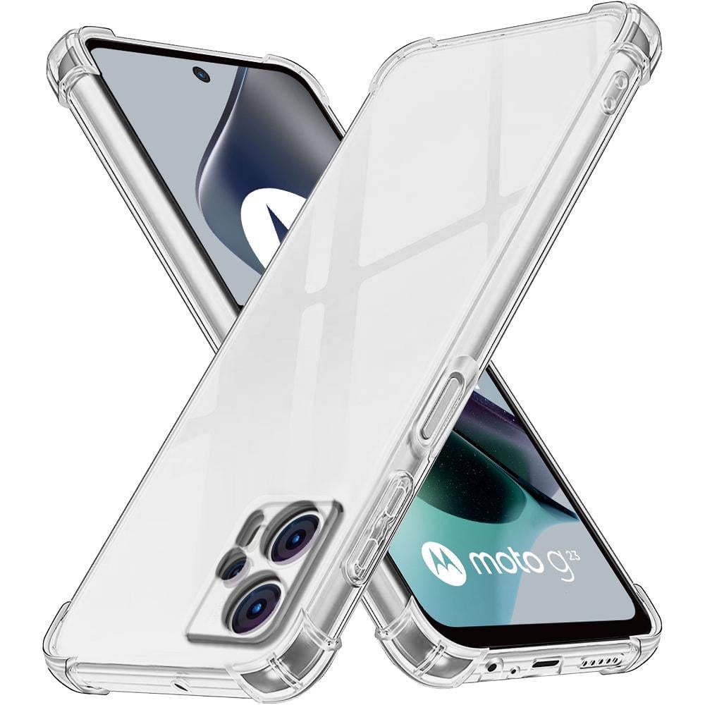Прозрачный чехол MultiCam Motorola G23 (усиленный углами) (31116)