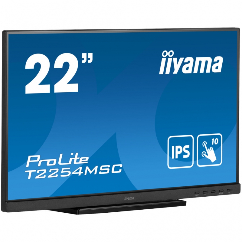Монитор сенсорный iiyama T2254MSC-B1AG IPS 1920x1080 Full HD 22" 5W (26832322) - фото 6 Монитор сенсорный iiyama T2254MSC-B1AG IPS 1920x1080 Full HD 22" 5W (26832322) - фото 6