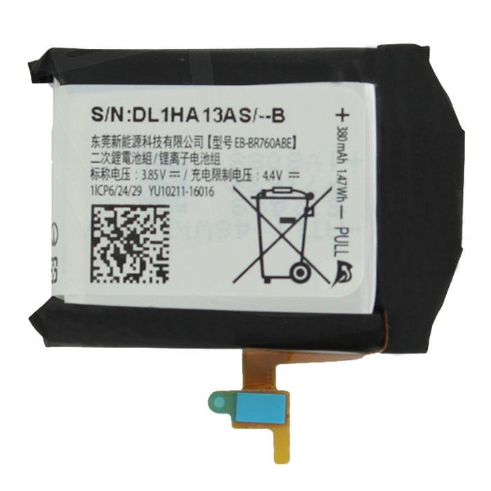 Аккумулятор для смарт-часов Samsung EB-BR760ABE Gear S3/Gear S3 Frontier/R760/R765/R770/R775 380 mAh