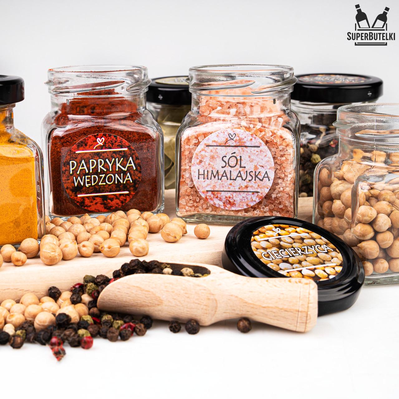 Комплект баночек для специй Superbutelki для варенья с наклейками 120 мл 24 шт. (2327621064) - фото 3