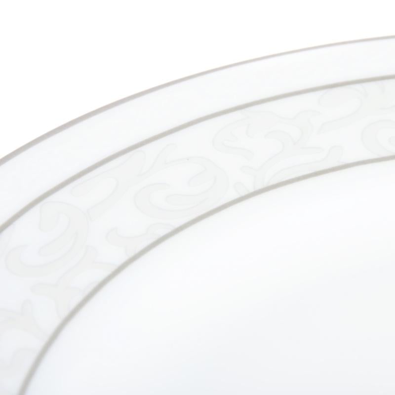 Тарілка кругла Lora NP107 кістяна порцеляна Білий (73-058) - фото 3 Тарілка кругла Lora NP107 кістяна порцеляна Білий (73-058) - фото 3