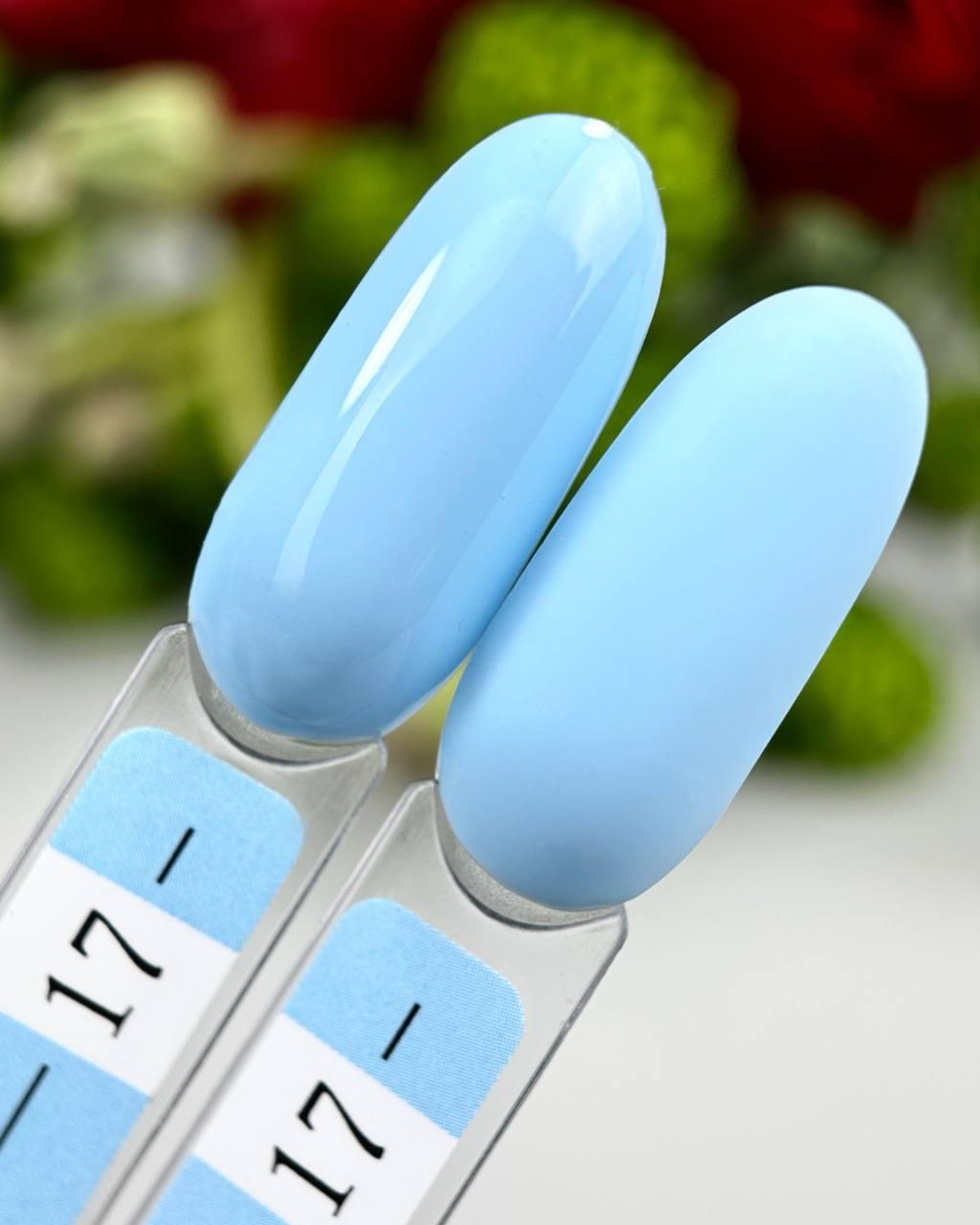 Гель-лак Crooz Gel Polish №17 8 мл Голубой Гель-лак Crooz Gel Polish №17 8 мл Голубой