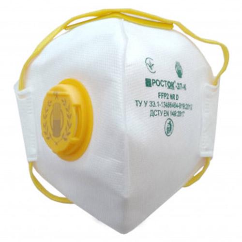 Респиратор противоаэрозольный Росток-2 ПК FFP2 с клапаном Virok (83V204)