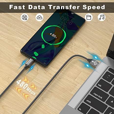 Кабель Gianac USB/Type C (1618818389) - фото 3 Кабель Gianac USB/Type C (1618818389) - фото 3
