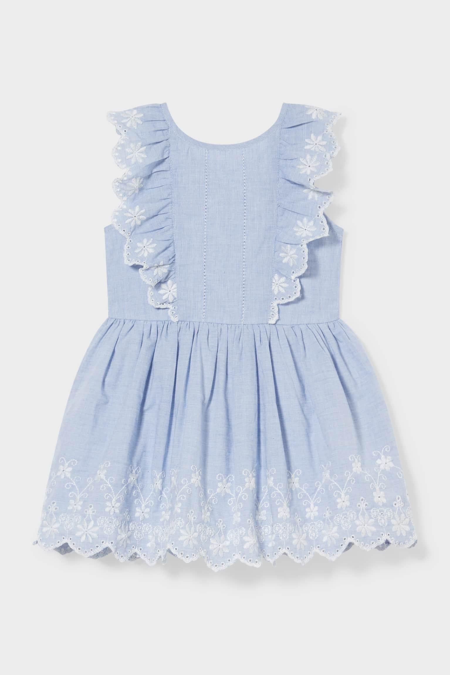 Платье на девочку C&A 140 см Голубой (2128180)