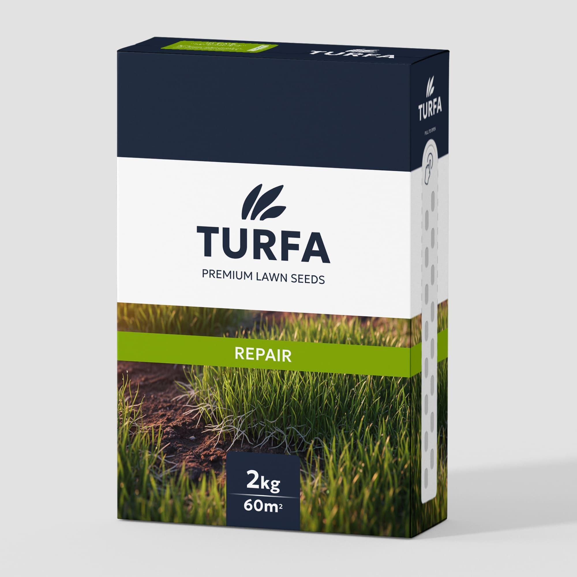 Семена газонной травы TURFA Repair для подсева газона 2 кг (1366)