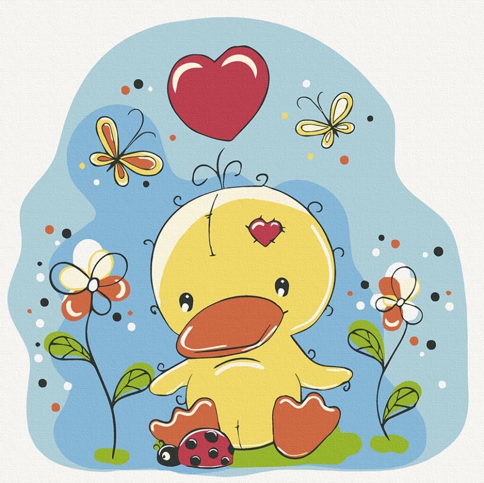 Картина по номерам ART CRAFT Утенок 15533-AC 30x30 см (RLT19953) Картина по номерам ART CRAFT Утенок 15533-AC 30x30 см (RLT19953)