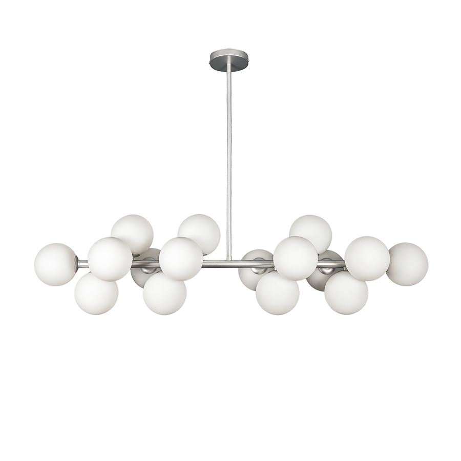 Люстра стельова молекула 7841020-16 GAB/WH S Срібний/Білий - фото 1 Люстра стельова молекула 7841020-16 GAB/WH S Срібний/Білий - фото 1