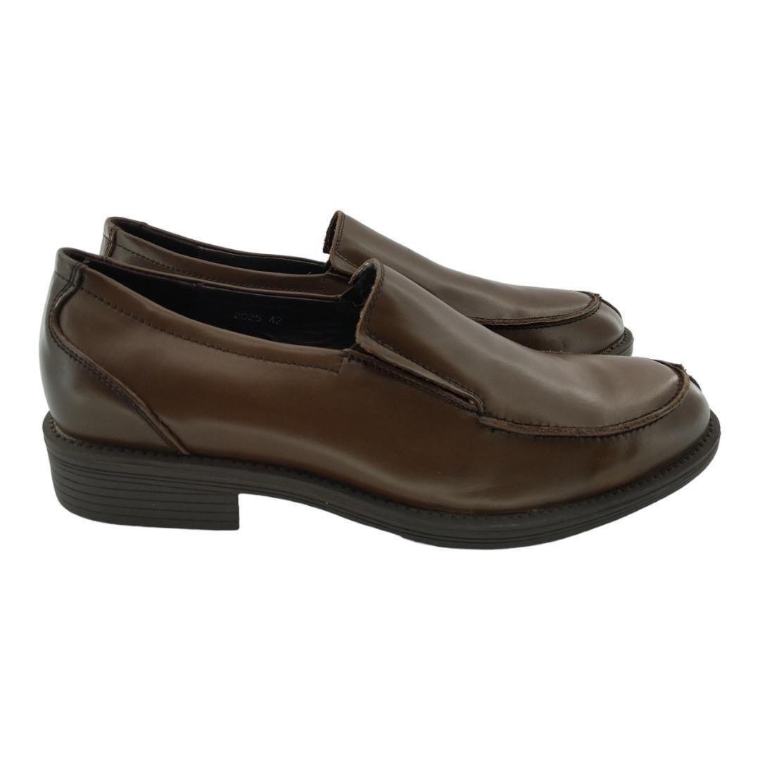 Туфлі чоловічі Brass р. 44 30 см Коричневий (2328483575)