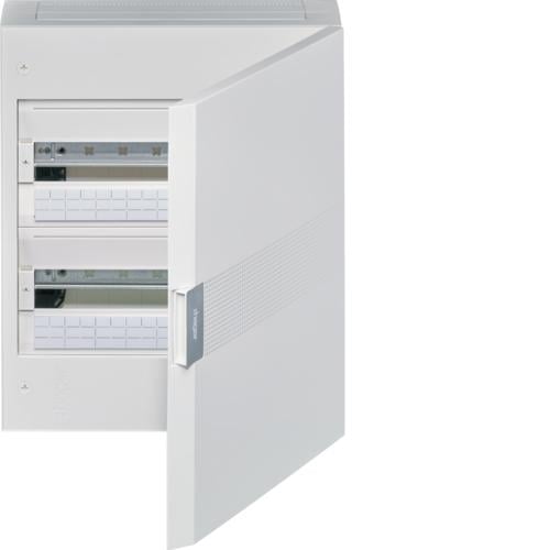 Щит навесной Hager Vega 2 ряда 36 модулей Белый (VB218PB)